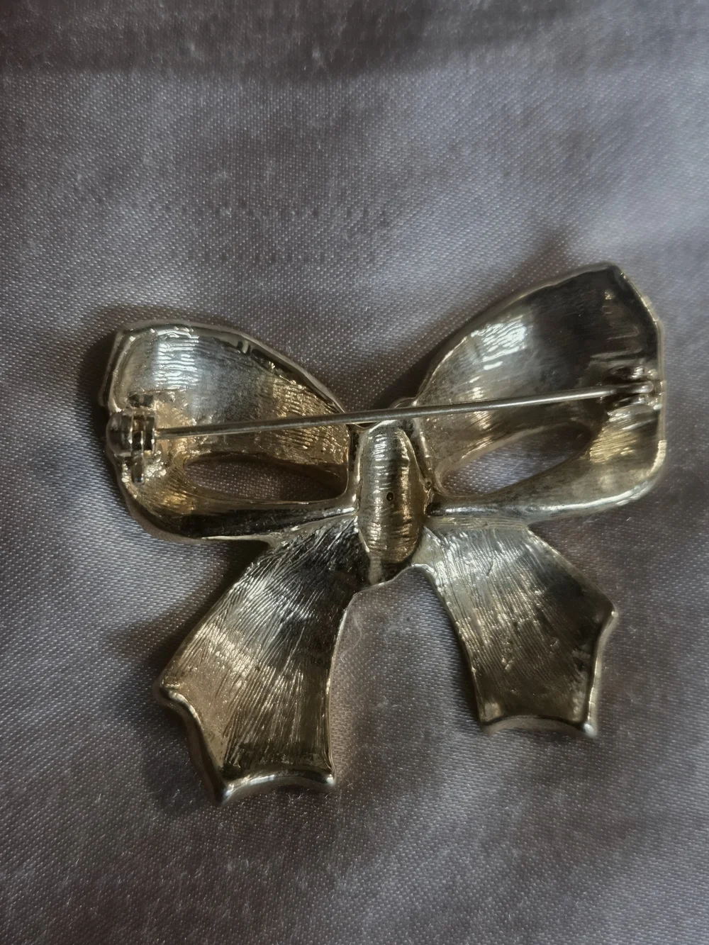 Vintage Bow, Angel and Tulip Brooch With A Butterfly Hair Clip Lot Of 4